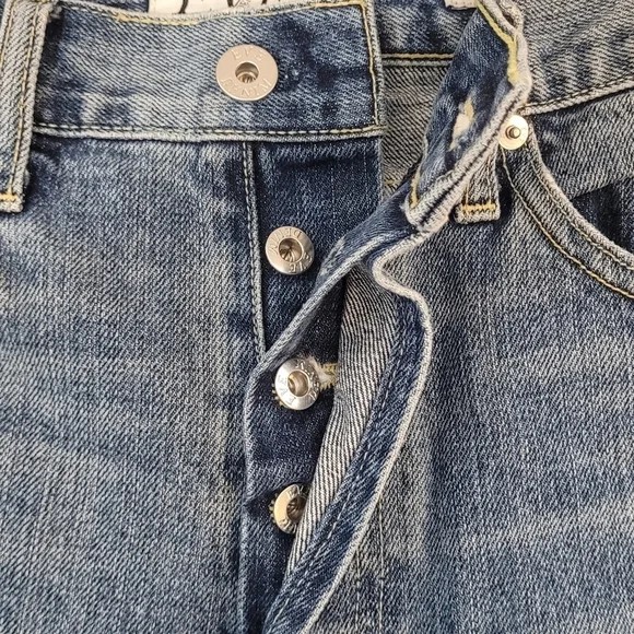 Eve Denim The Juliette High Rise Straight Leg Jeans - Size 25 - Picture 7 of 15